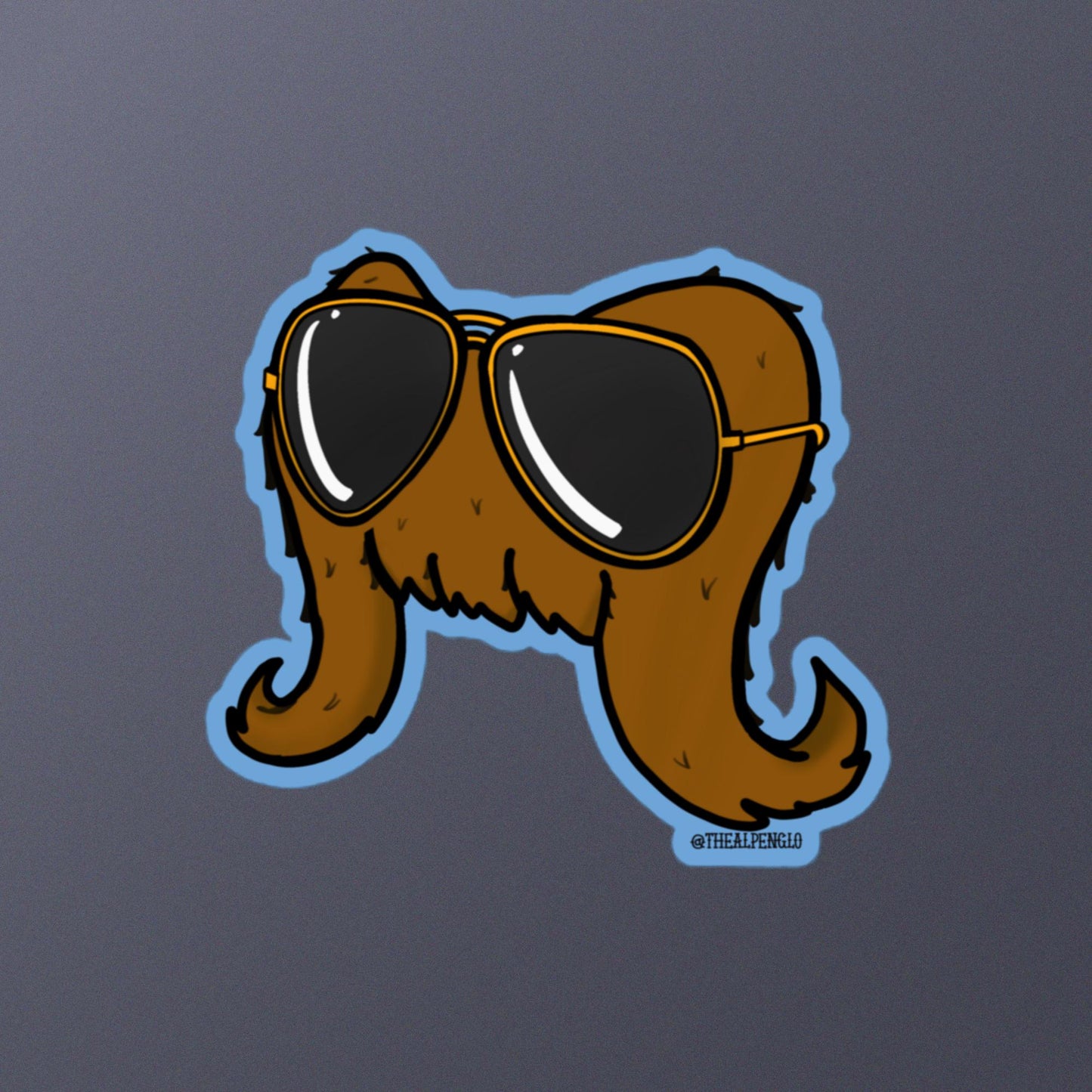 Cool Stache, Bro Sticker