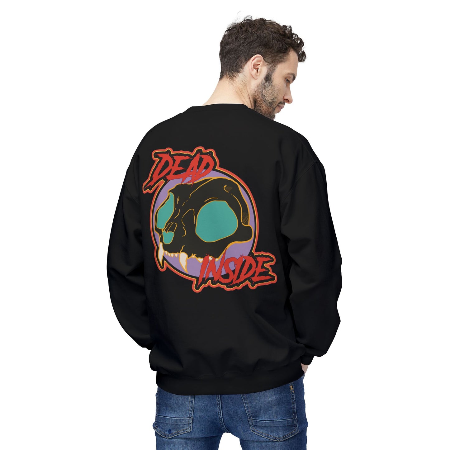 Dead Inside Unisex Heavy Blend™ Crewneck Sweatshirt