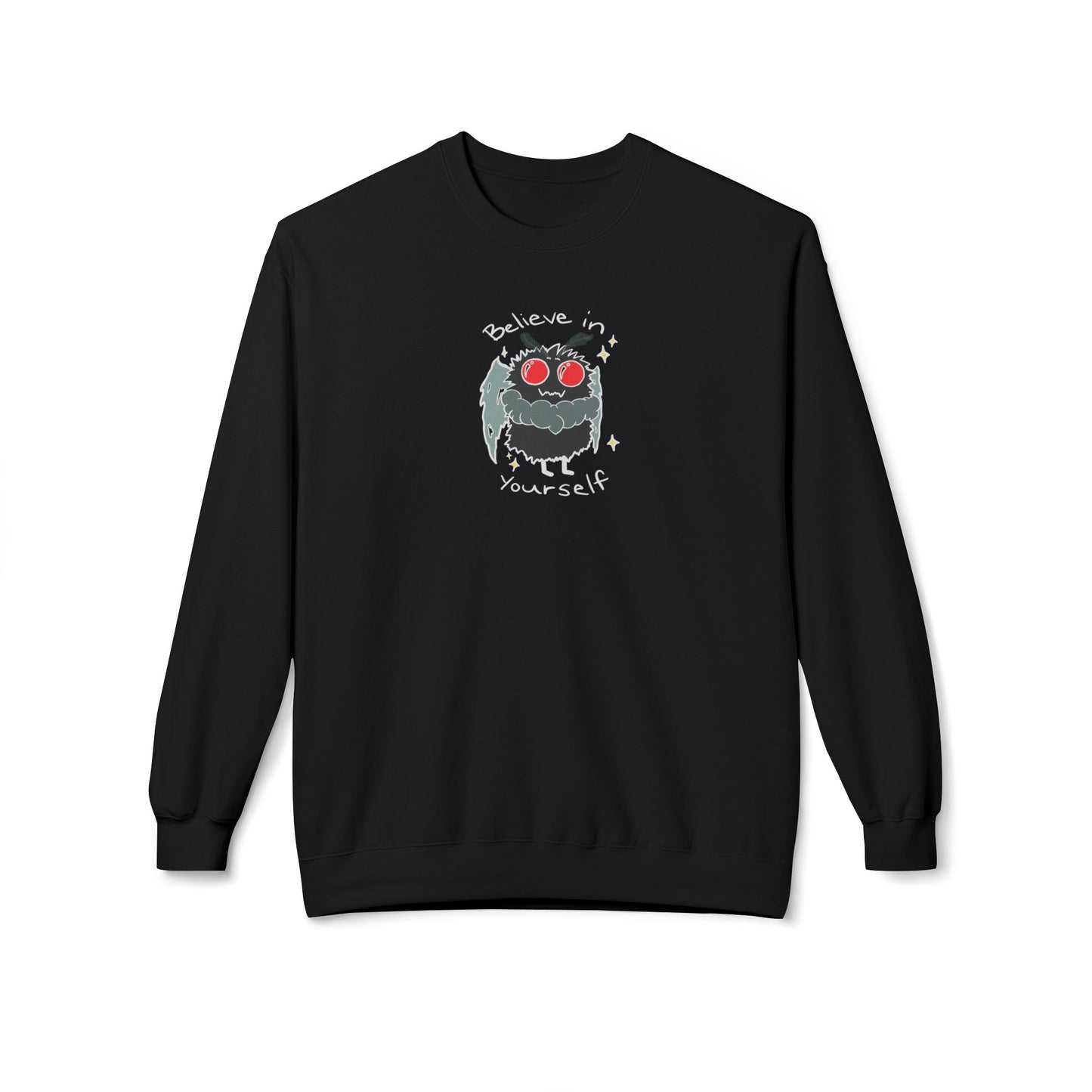 Believe in Yourself Mothman Crewneck Sweatshirt