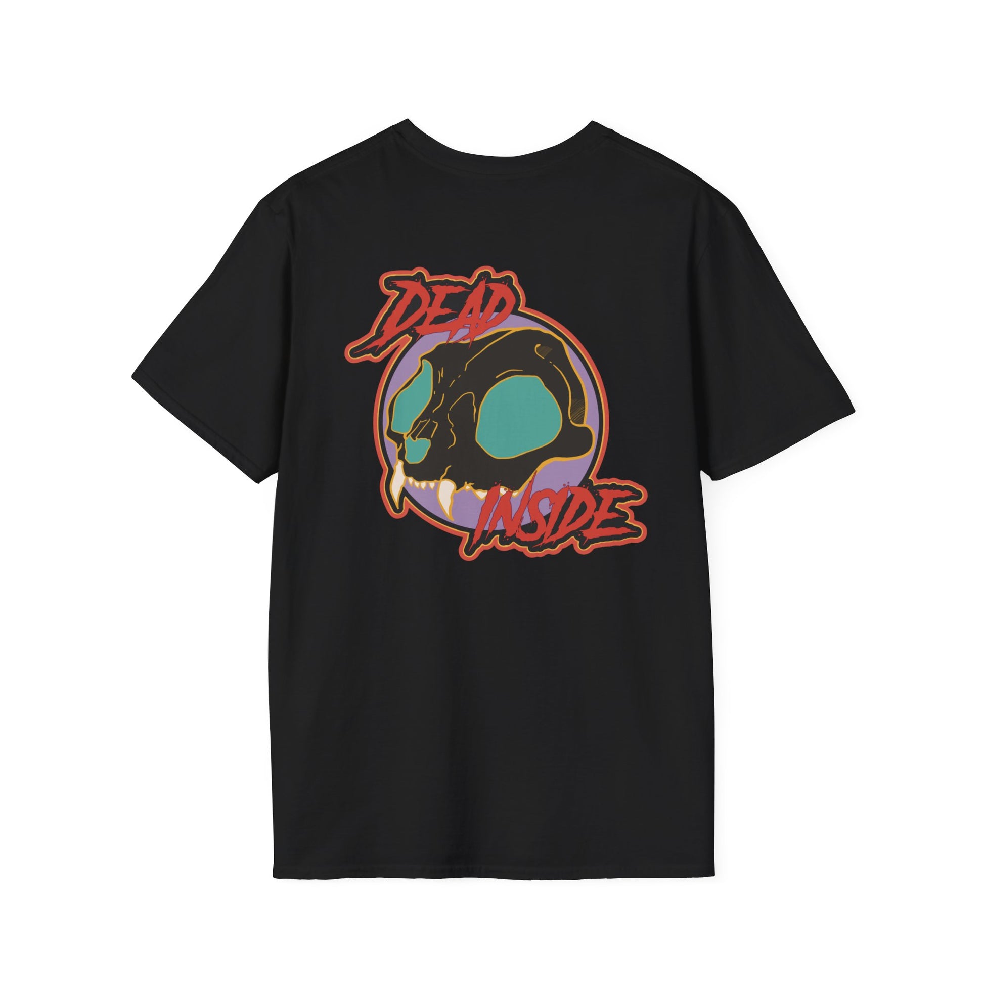 Fungiatt Inside T-shirt da uomo con stampa posteriore Fungiatt Inside T-shirt da uomo con stampa posteriore